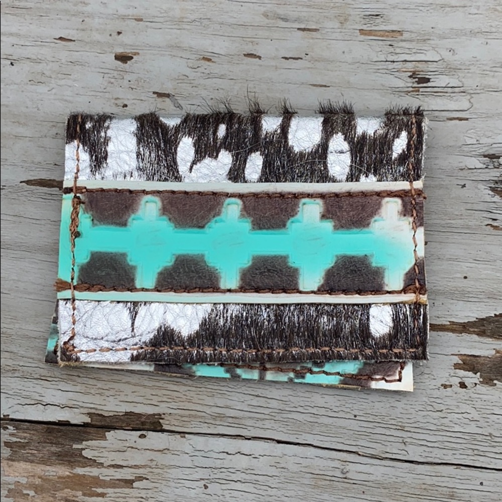 Cowhide Card Holder